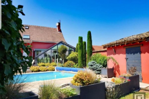 Holiday home with Swim P & private bond Burgundy, Loisy